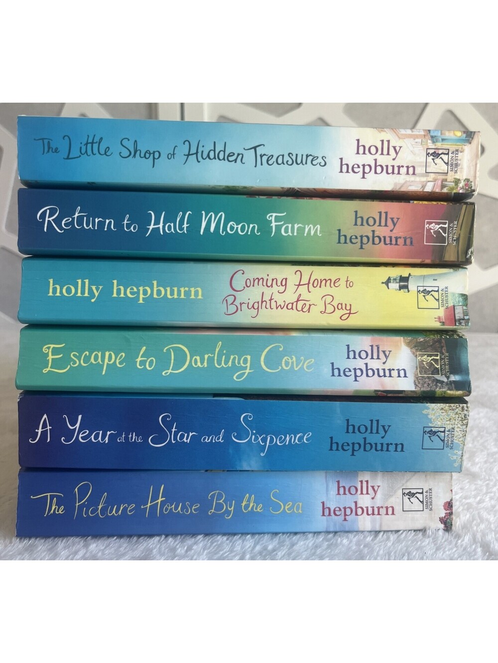 CHARMING Holly Hepburn Romance Paperback Book Lot of 6 UK Imports